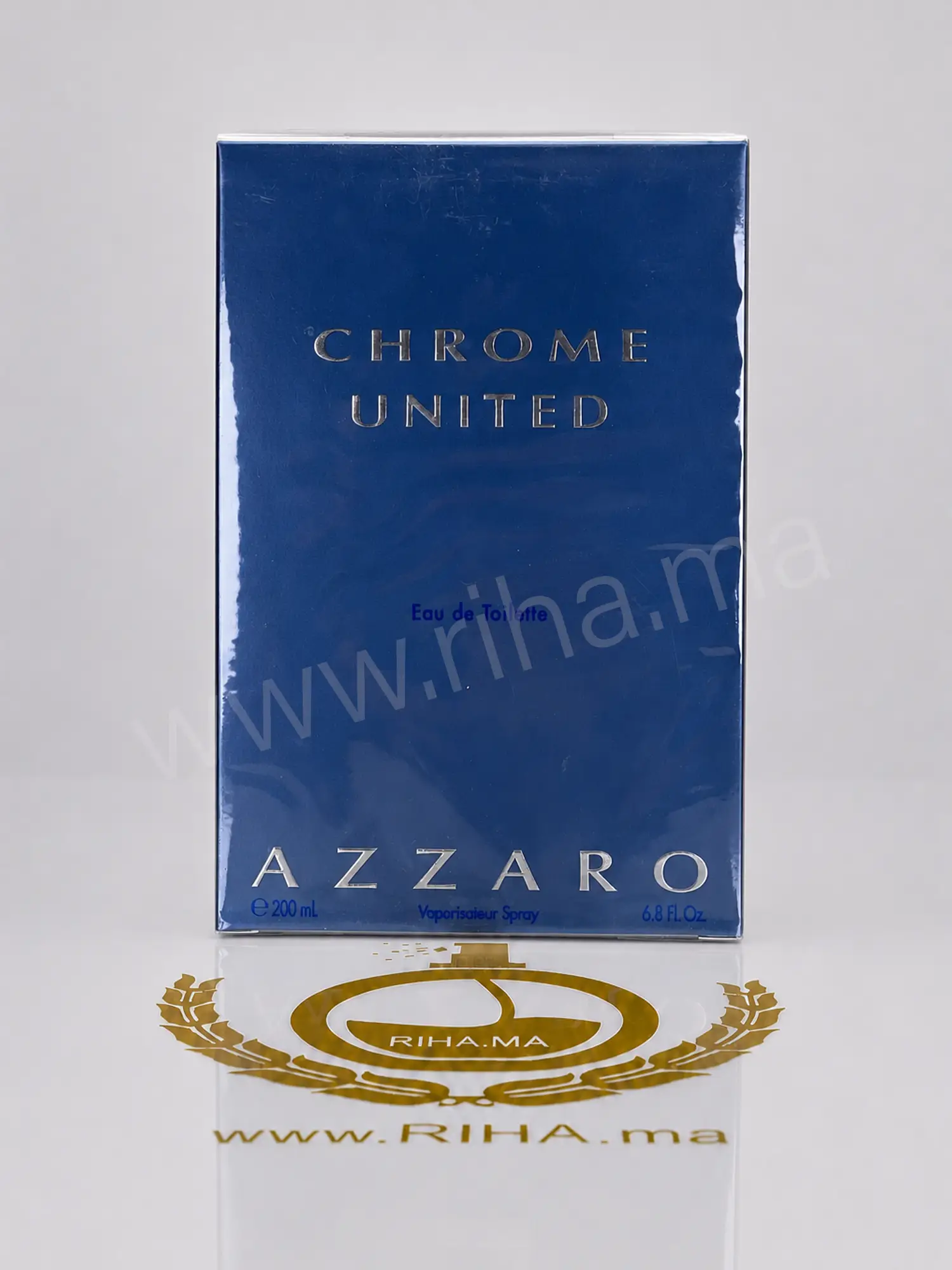 Chrome United Azzaro Eau de Toilette 200ml pour homme prix Maroc