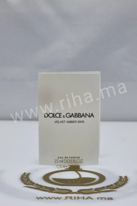 Échantillons Parfum prive Dolce&Gabbana Velvet Amber Skin Eau de parfum 1.5ml DOLCE&GABBANA - parfum Maroc