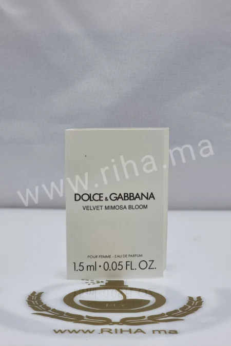 Échantillons Parfum prive Dolce&Gabbana Velvet Mimosa Bloom Eau de parfum 1.5ml DOLCE&GABBANA - parfum Maroc