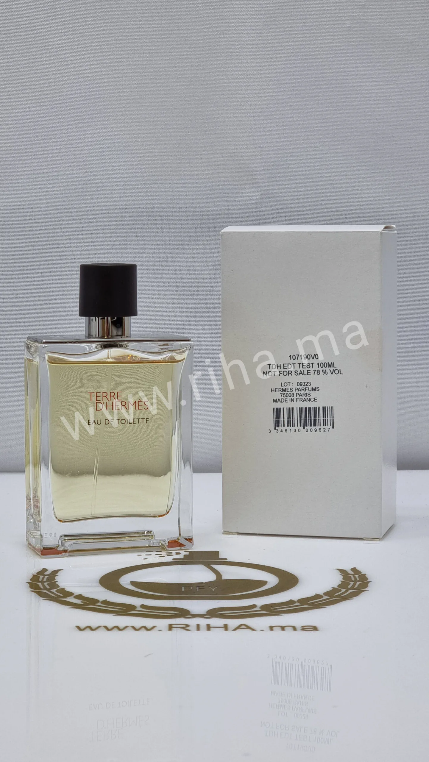 Terre d'Hermes Tester Terre d’Hermes de Hermès Eau de toilette 100ml Hermes - parfum Maroc