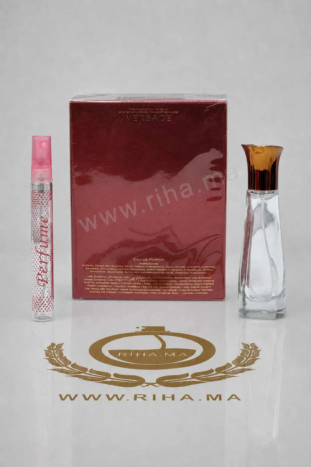 Decantage Eros Flame Versace eau de parfum prix maroc