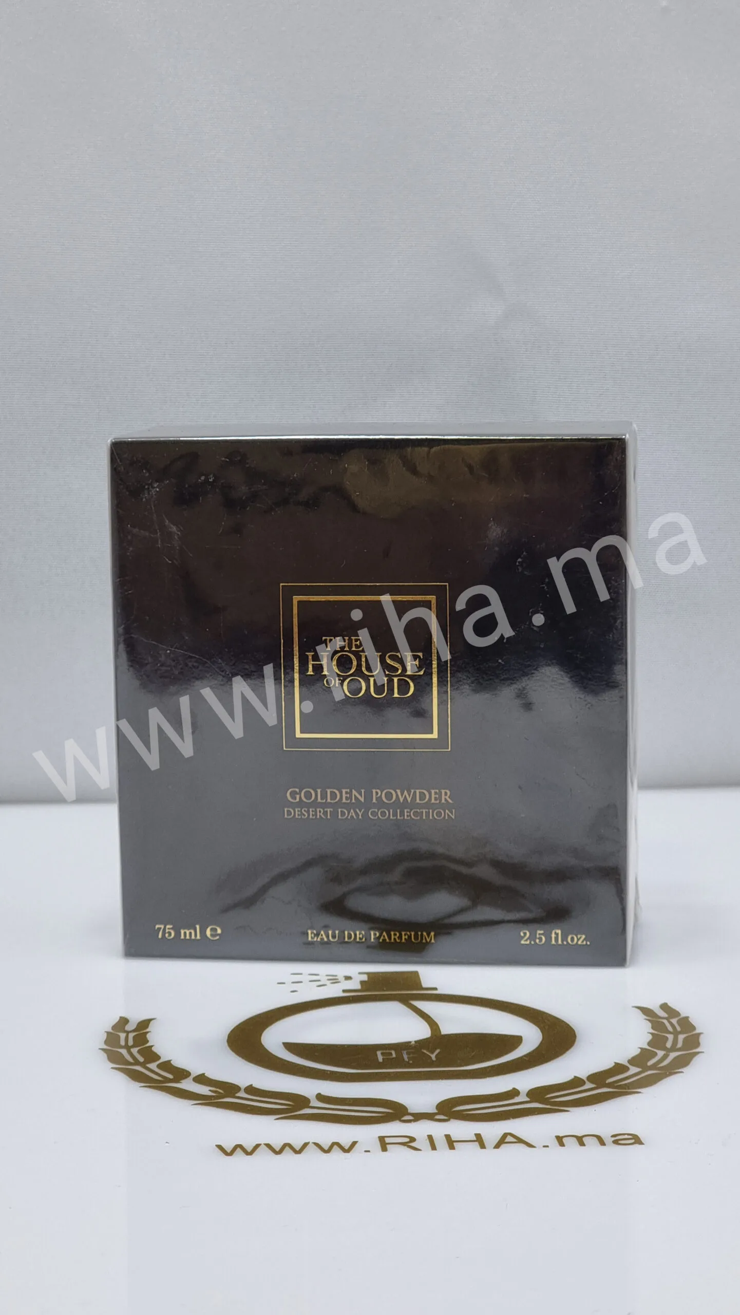The House of Oud Golden Powder eau de parfum 75ml - parfum Maroc