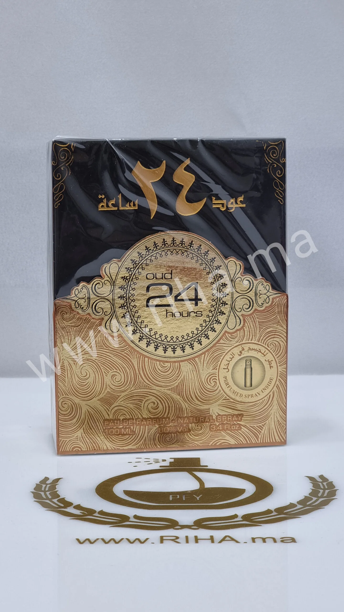 Oud 24 Hours eau de parfum Ard Al Zaafaran - parfum Maroc