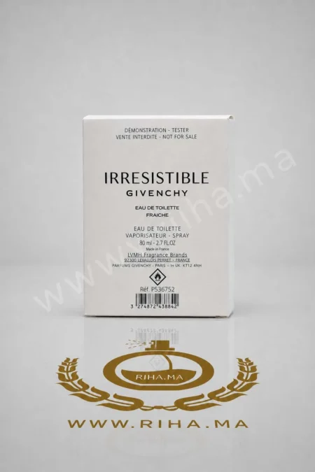 Tester Irresistible Givenchy Eau de Toilette Fraiche 80ml