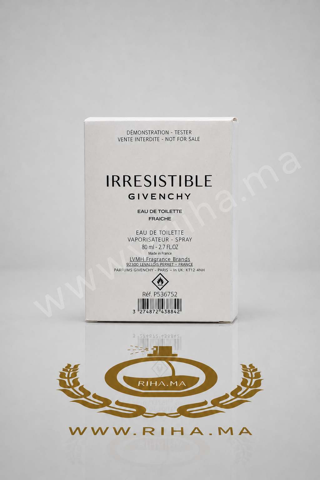 Tester Irresistible Givenchy Eau de Toilette Fraiche 80ml Tester Irresistible Givenchy Eau de Toilette Fraiche 80ml
