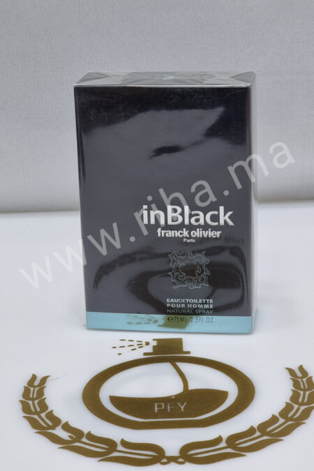 inBlack Franck Olivier eau de toilette 75Ml