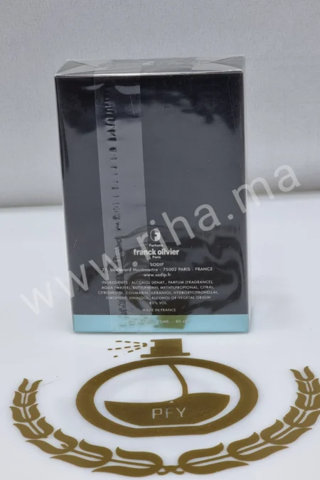 inBlack Franck Olivier eau de toilette 75Ml Franck Olivier - parfum Maroc