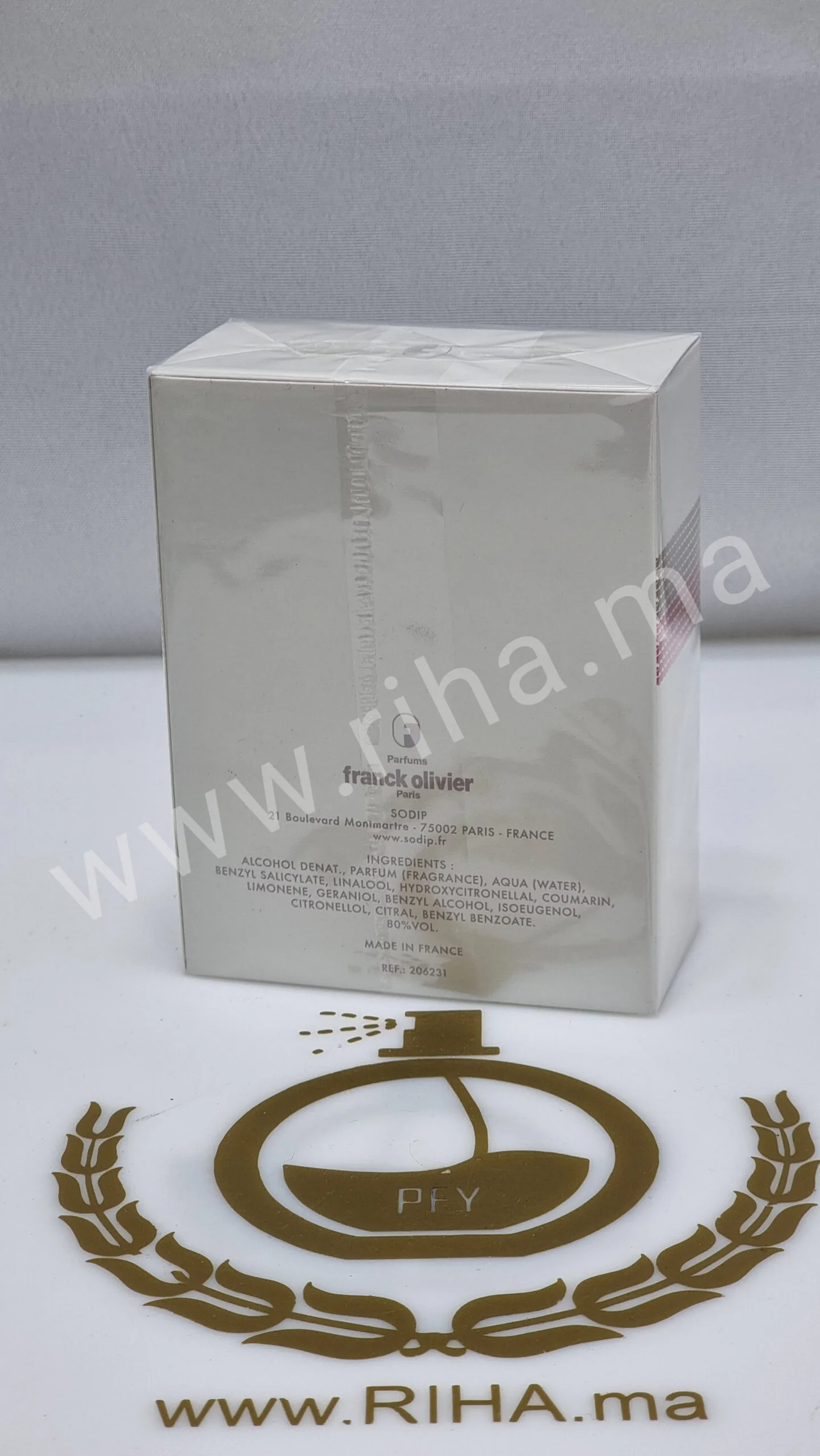 Franck Olivier PURE femme eau de parfum 100Ml Franck Olivier - parfum Maroc