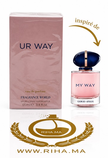 Ur Way Eau de Parfum inspiré de My Way Giorgio Armani Pour Femme