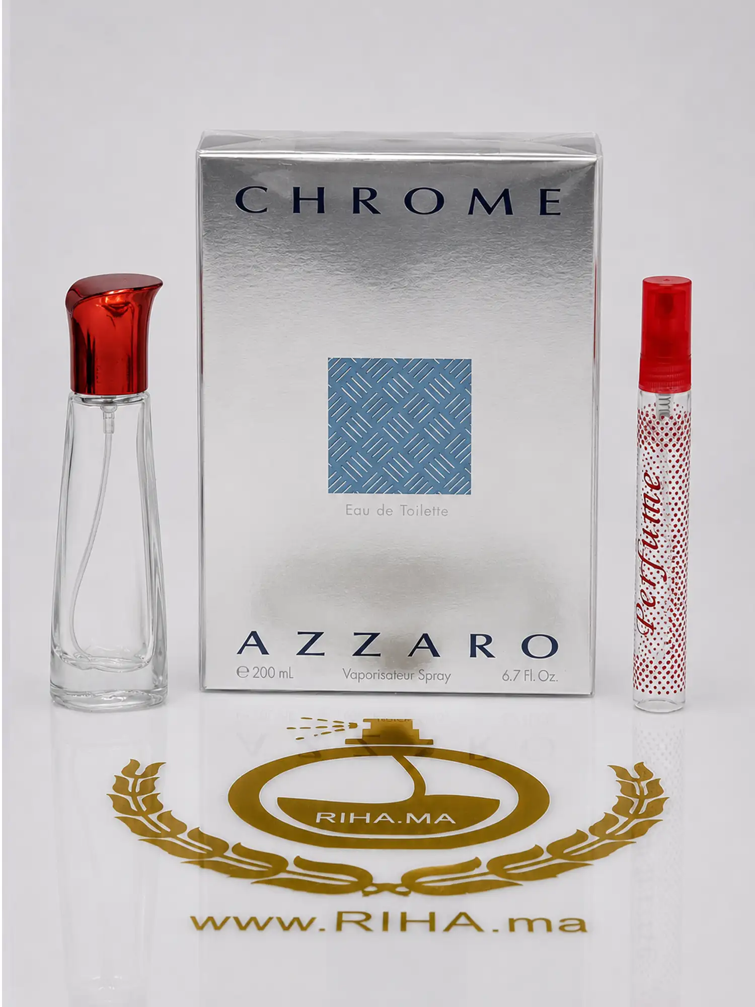 Decantage Chrome Azzaro Eau de Toilette pour homme prix Maroc