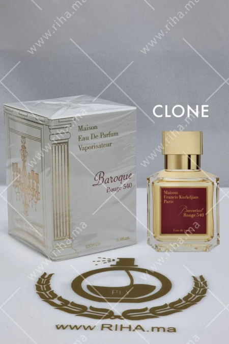 BAROQUE ROUGE 540 Maison al Hambra eau de parfum 100ml Clone baccarat rouge 540 alhambra - parfum Maroc