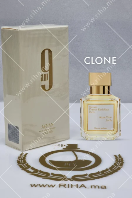 9am afnan eau de parfum 100ml pour femme Clone Aqua Vitae forte Maison Francis Kurkdjian AFNAN - parfum Maroc