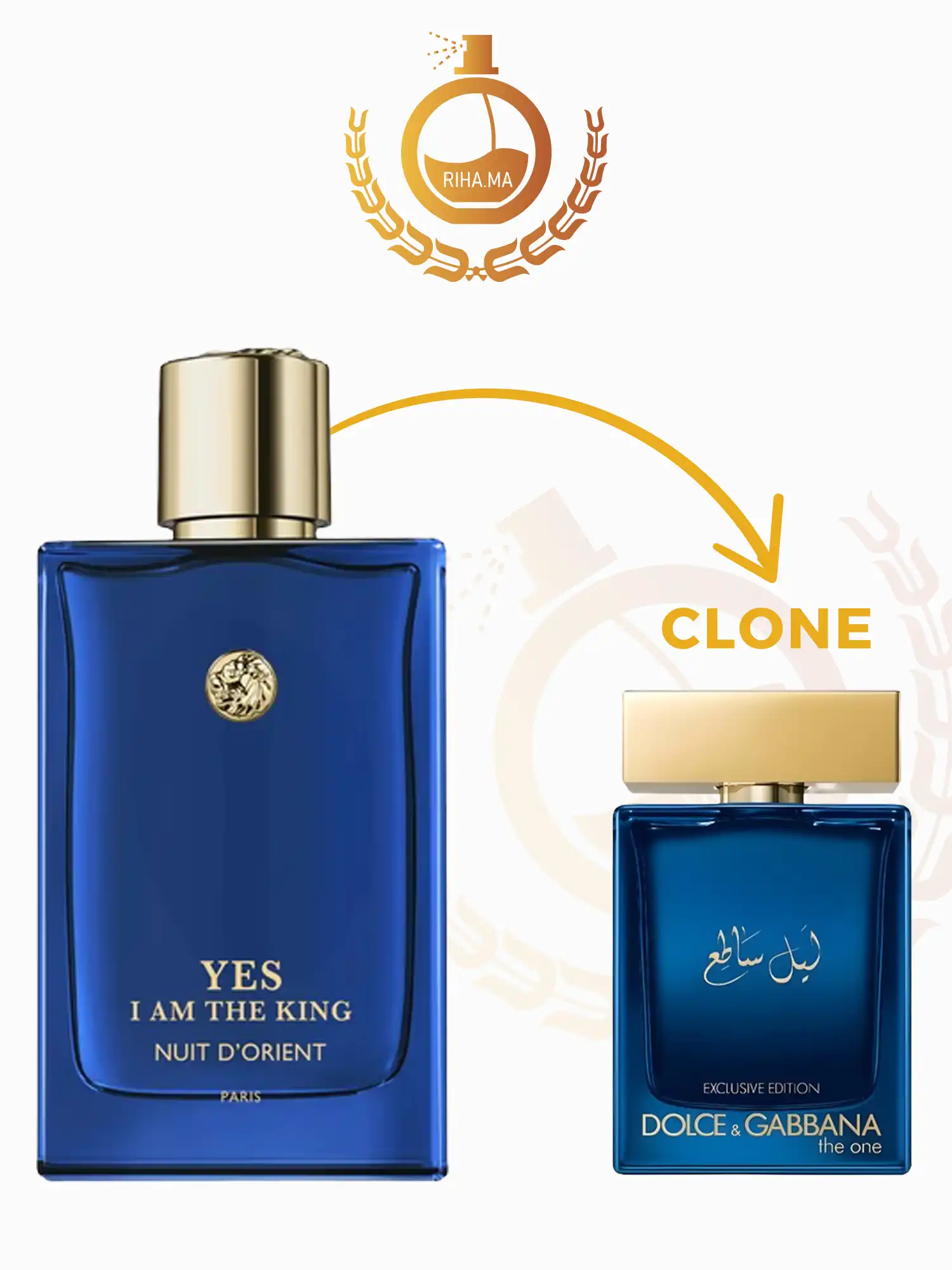 Yes I am The King Nuit D'Orient eau de parfum 100ml prix maroc