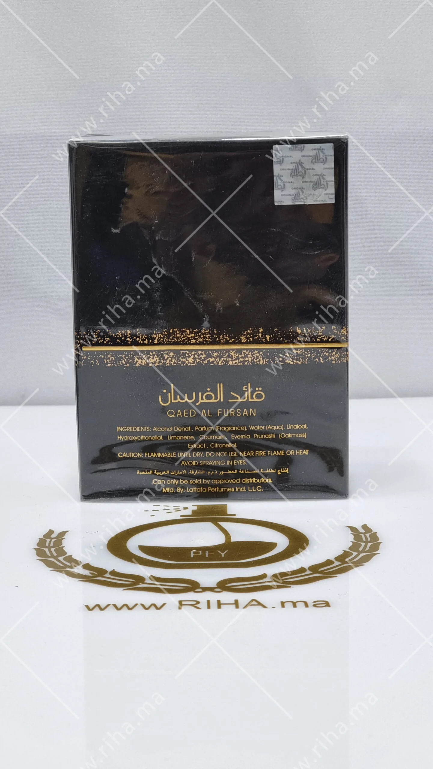 Qaed Al Fursan Lattafa Perfumes eau de parfum alhambra - parfum Maroc