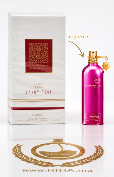 Musk Candy Rose Lattafa Eau de Parfum 100ml