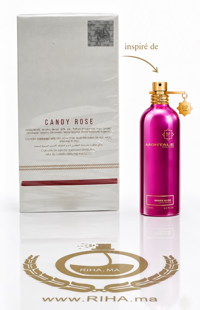 Musk Candy Rose Lattafa Eau de Parfum 100ml