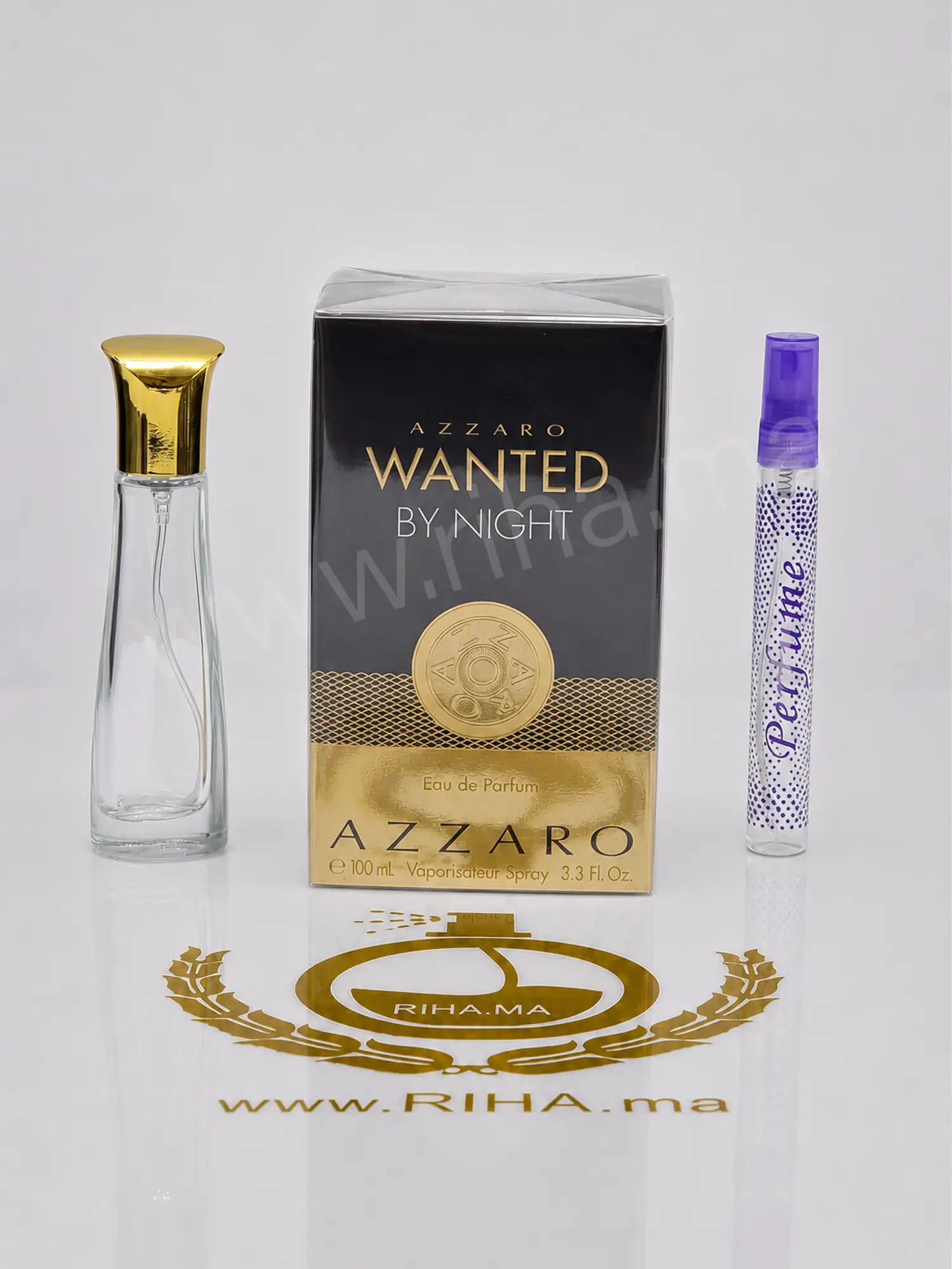 decantage wanted by night Decantage Wanted by Night Azzaro Eau de Parfum pour homme prix Maroc