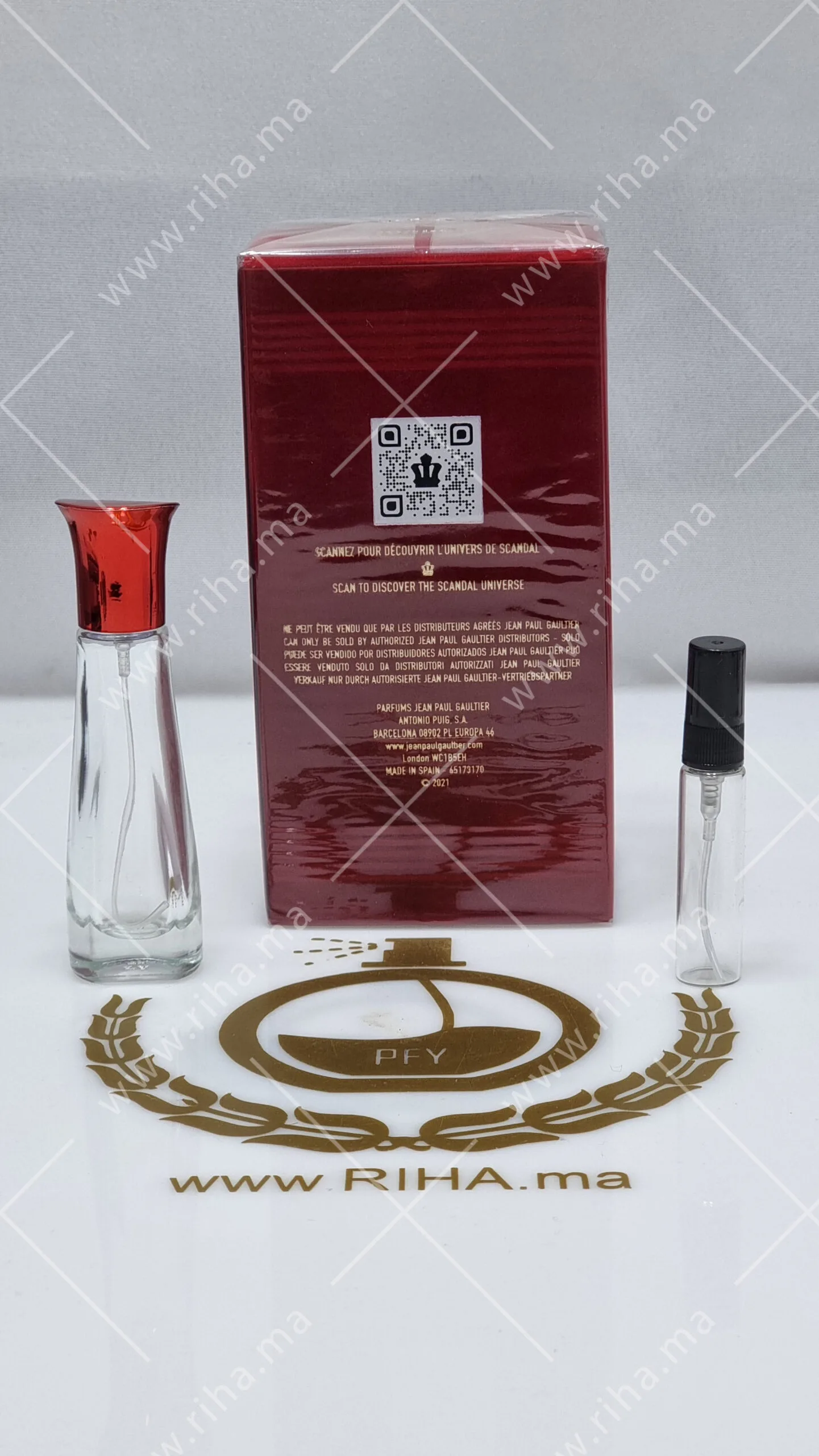 Decantage Scandal Jean Paul Gaultier eau de toilette Pour Homme Jean Paul Gaultier - parfum Maroc