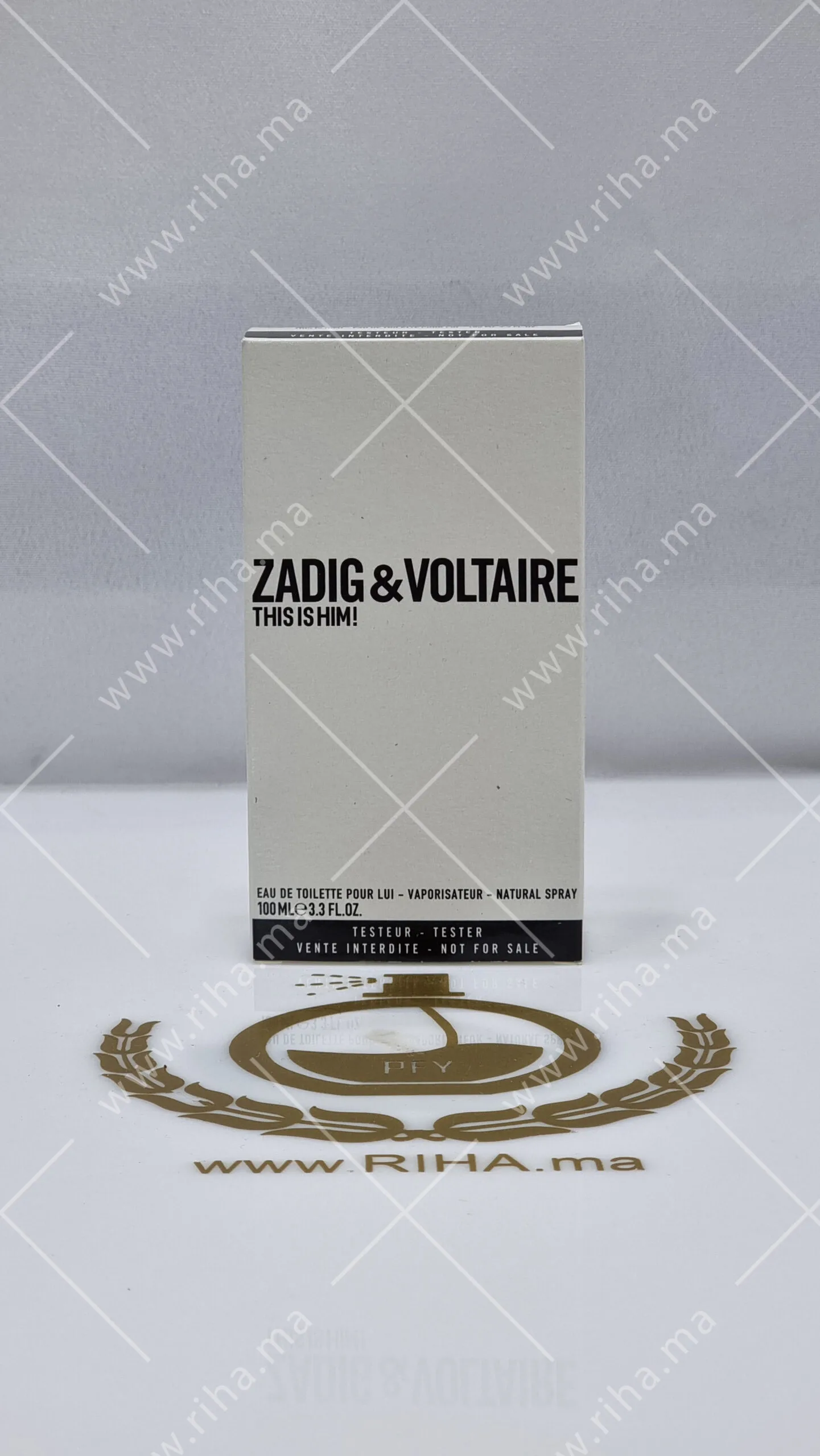This is Him Zadig & Voltaire eau de toilette 100ml zadig & voltaire - parfum Maroc