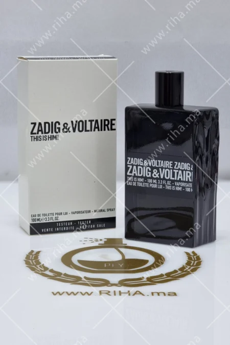 This is Him Zadig & Voltaire eau de toilette 100ml zadig & voltaire - parfum Maroc