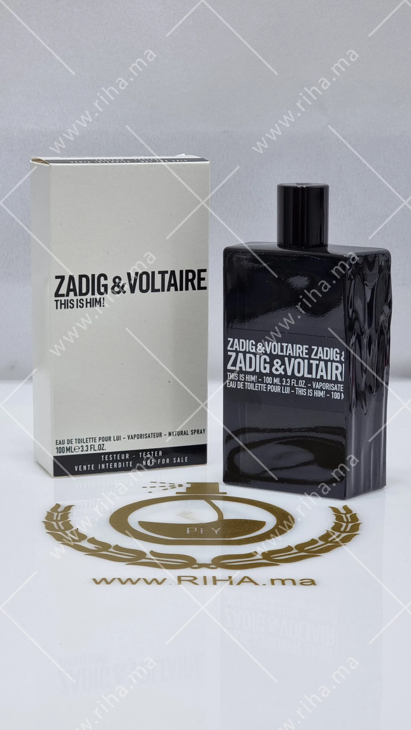 This is Him Zadig & Voltaire eau de toilette 100ml zadig & voltaire - parfum Maroc