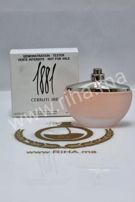 1881 Cerruti Eau de Toilette pour femme Tester 100Ml - parfum Maroc