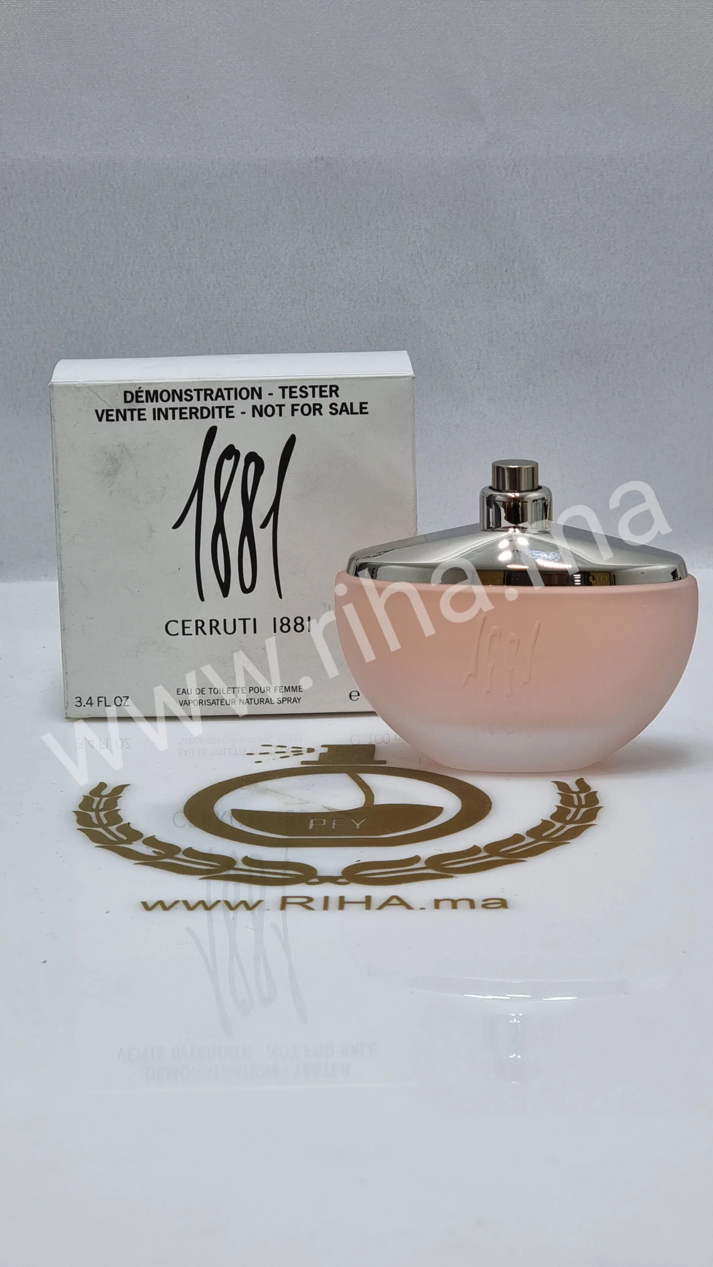 1881 Cerruti Eau de Toilette pour femme Tester 100Ml - parfum Maroc