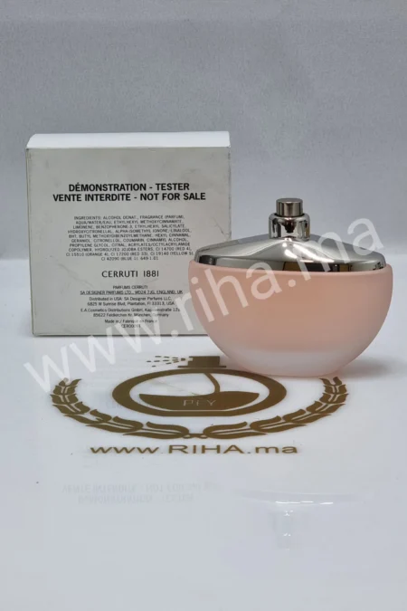 1881 Cerruti Eau de Toilette pour femme Tester 100Ml - parfum Maroc