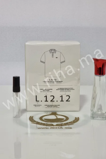 Decantage Lacoste L.12.12 Blanc Lacoste - parfum Maroc