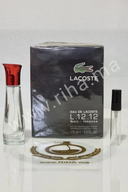Decantage Eau de Lacoste L.12.12. Noir Lacoste Fragrances Lacoste - parfum Maroc