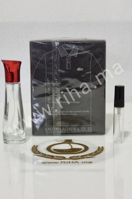 Decantage Eau de Lacoste L.12.12. Noir Lacoste Fragrances Lacoste - parfum Maroc