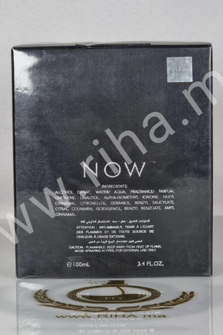 Now RAVE eau de parfum 100ml prix maroc