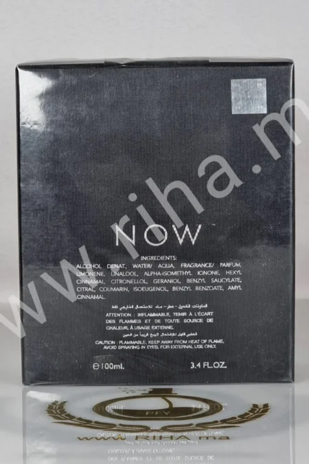 Now RAVE eau de parfum 100ml prix maroc