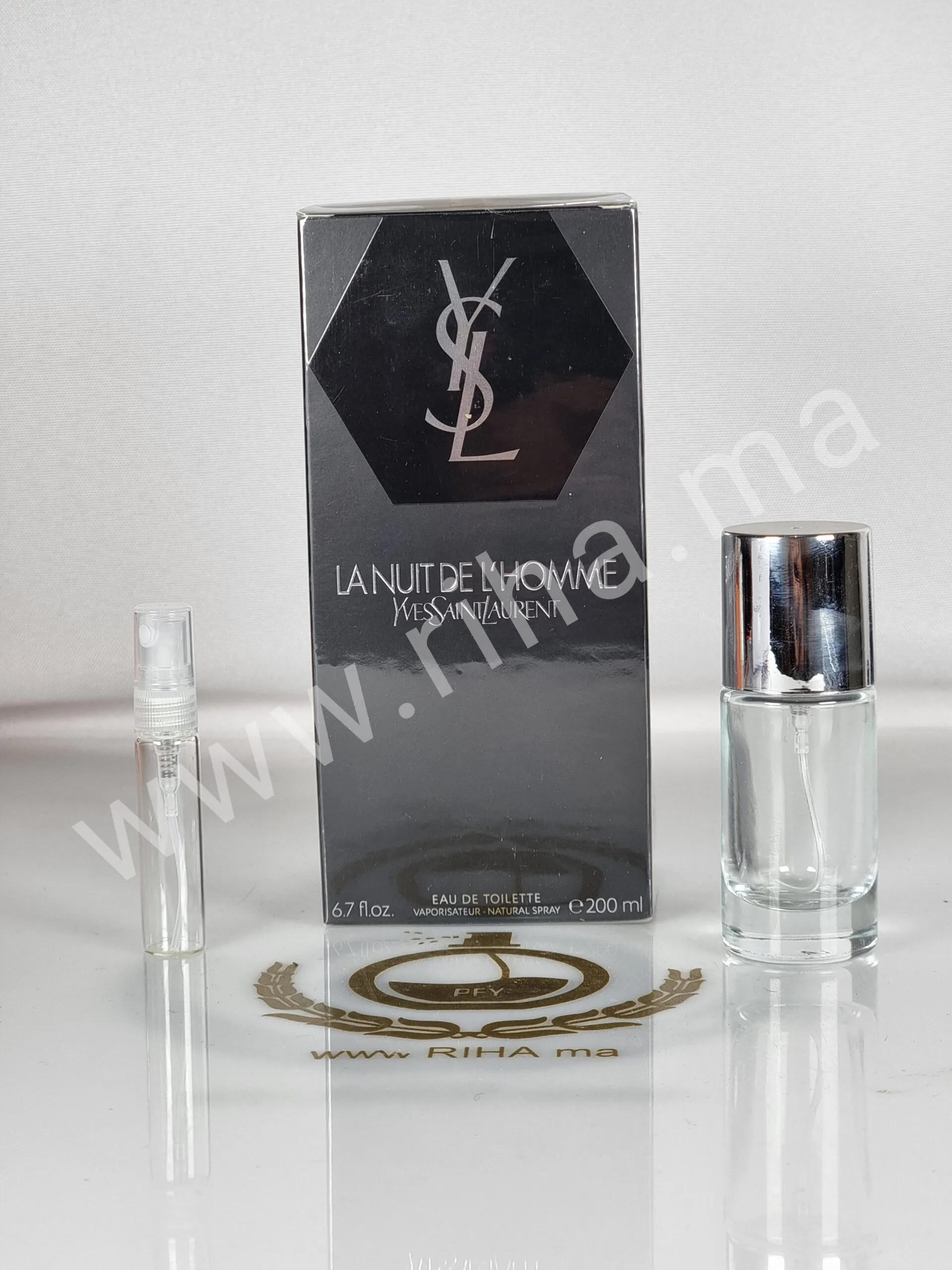 Decantage La Nuit de l&rsquo;Homme Eau de toilette- Yves Saint Laurent Yves Saint Laurent - parfum Maroc