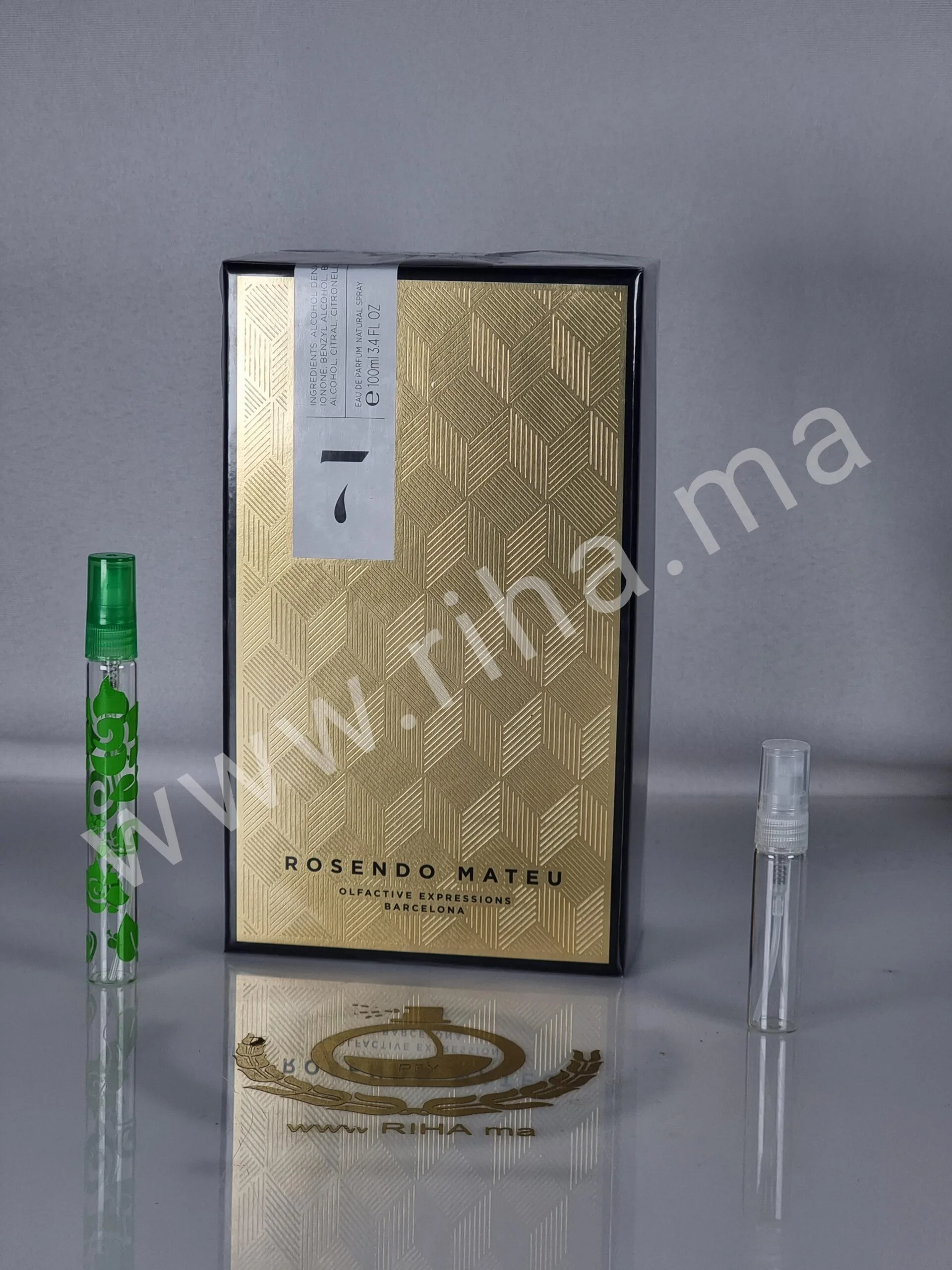 Decantage Rosendo Mateu Nº 7 Olfactive Expressions eau de parfum pour homme et femme Rosendo Mateu - parfum Maroc