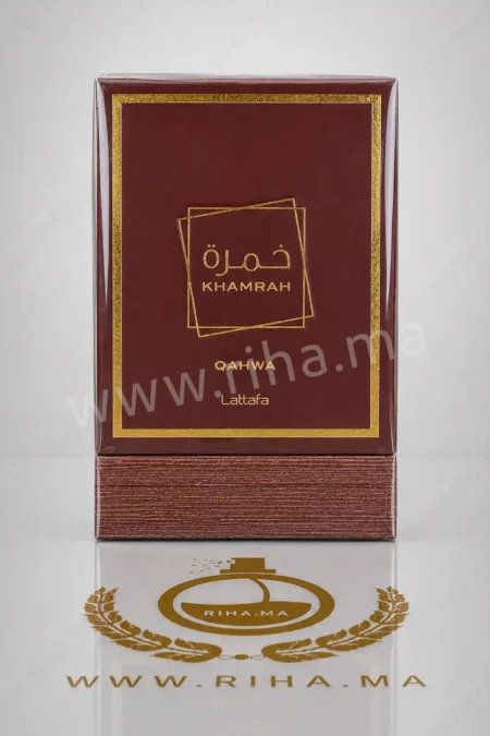 Khamrah Qahwa Lattafa Eau de Parfum 100ml parfum original Authentic au Maroc chez RIHA.ma