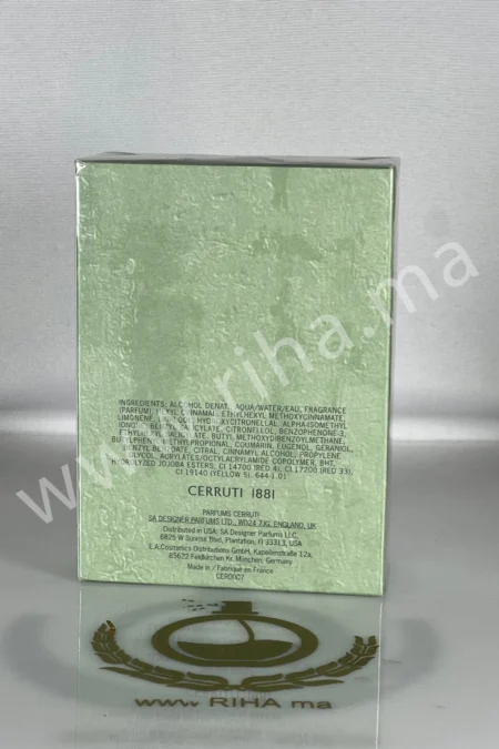 Cerruti 1881 Eau de Toilette pour Homme 200ml - parfum Maroc