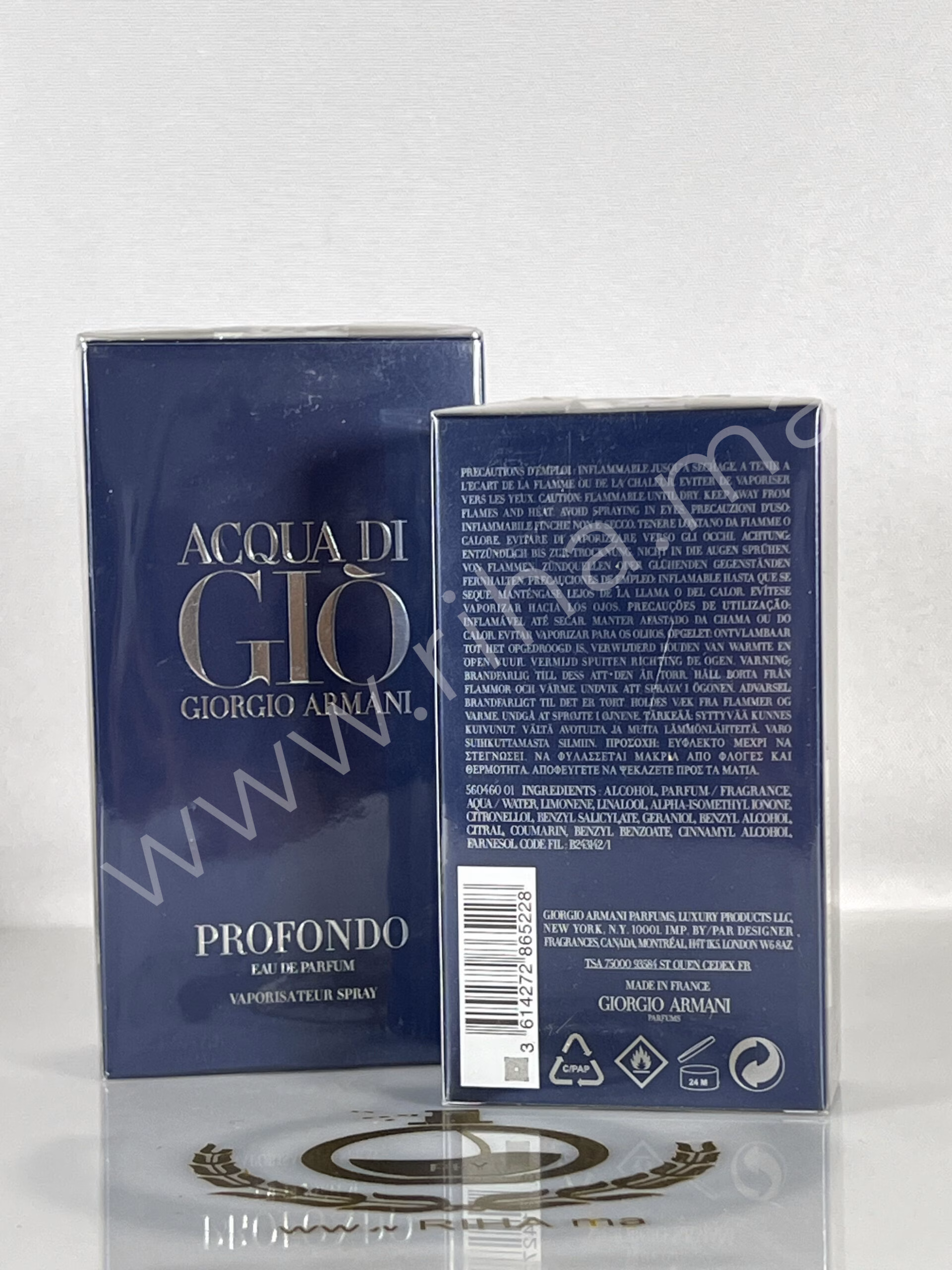 ACQUA DI GIÒ PROFONDO Prix maroc