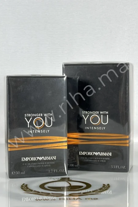 EMPORIO ARMANI STRONGER WITH YOU INTENSELY PRIX MAROC