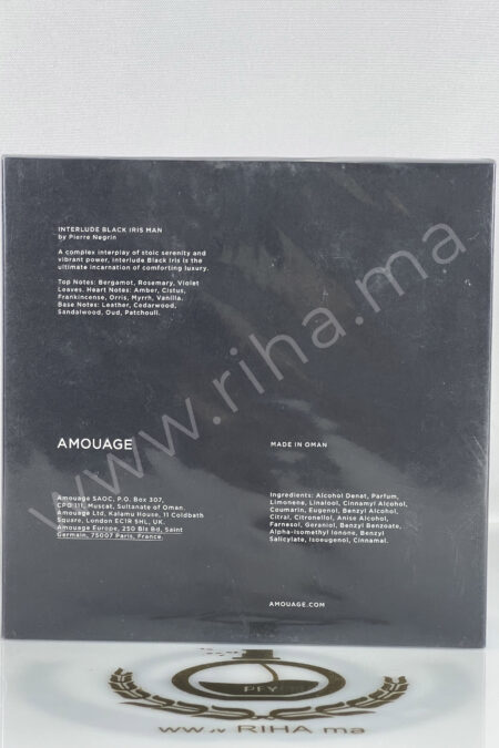 Amouage Interlude Black Iris Prix Maroc