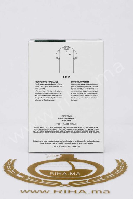 L.12.12 Blanc Eau de Toilette