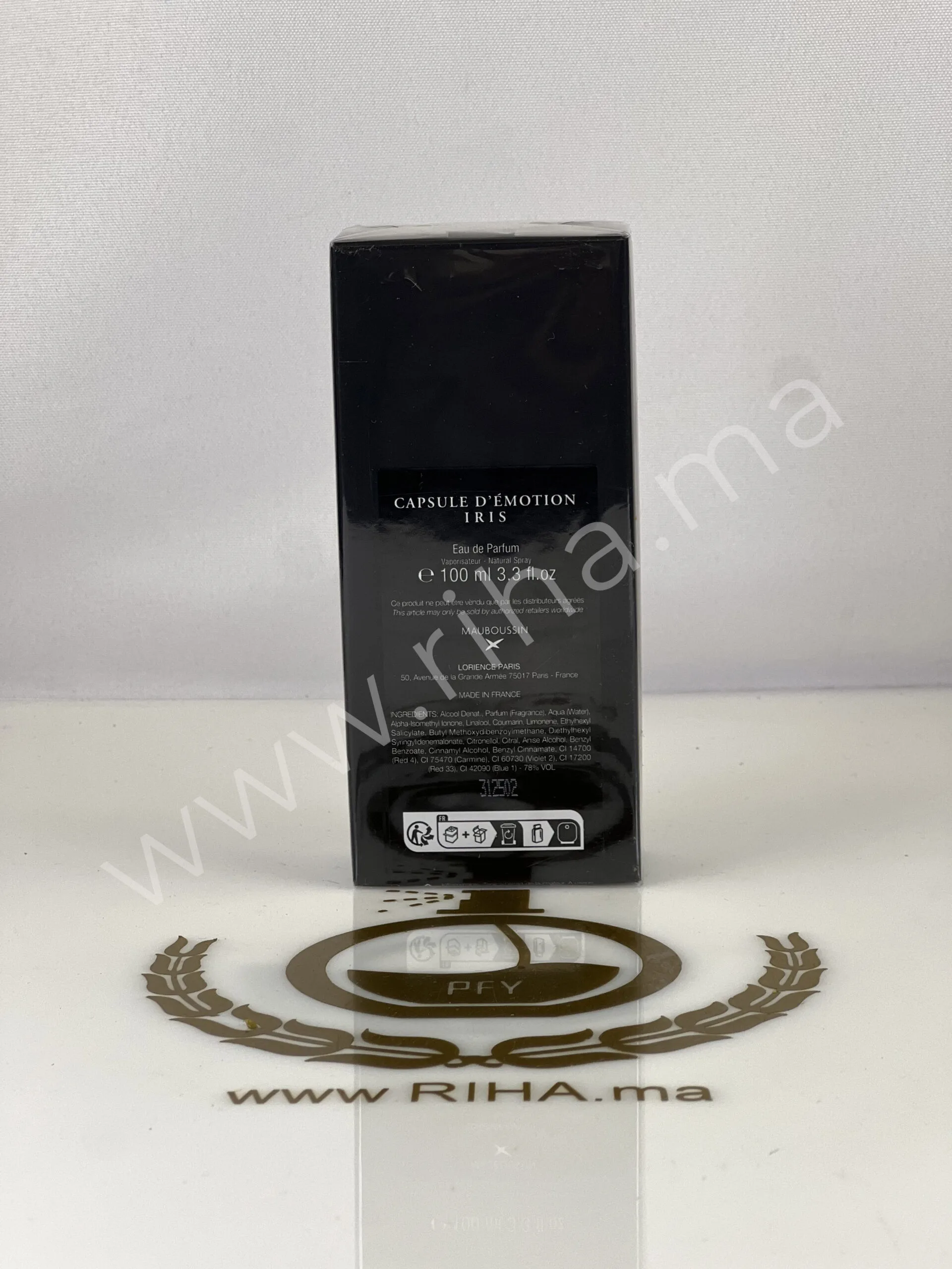 Mauboussin Capsule d'émotion Iris eau de parfum 100ml