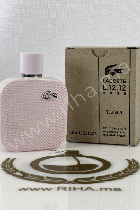 Tester Lacoste L.12.12 Rose Eau de Parfum prix maroc