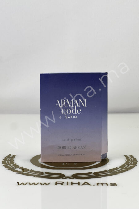 Échantillon Armani Code Satin Giorgio Armani