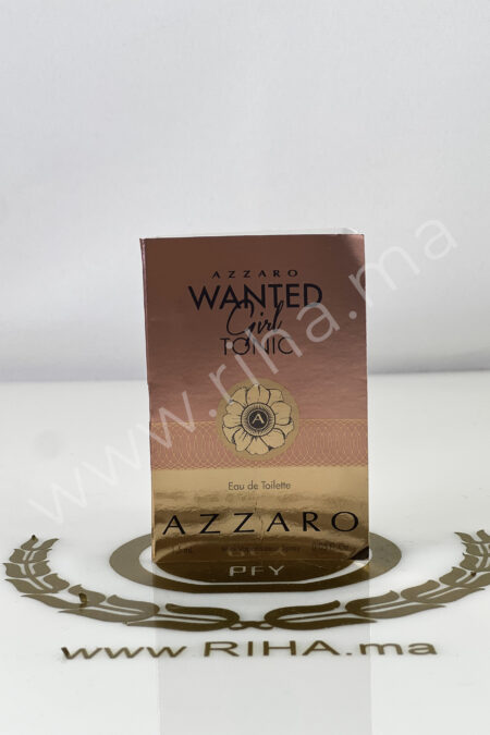 Wanted Girl Tonic Azzaro prix maroc