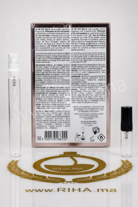 Decantage Lancôme La Vie Est Belle Eau de Parfum prix Maroc