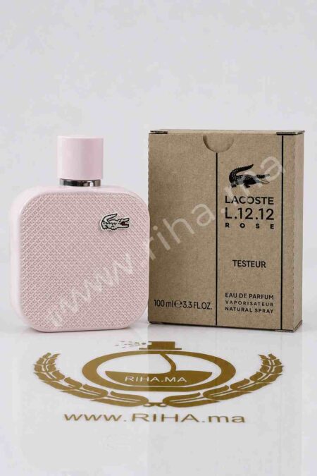 Tester Lacoste L.12.12 Rose Eau de Parfum prix maroc