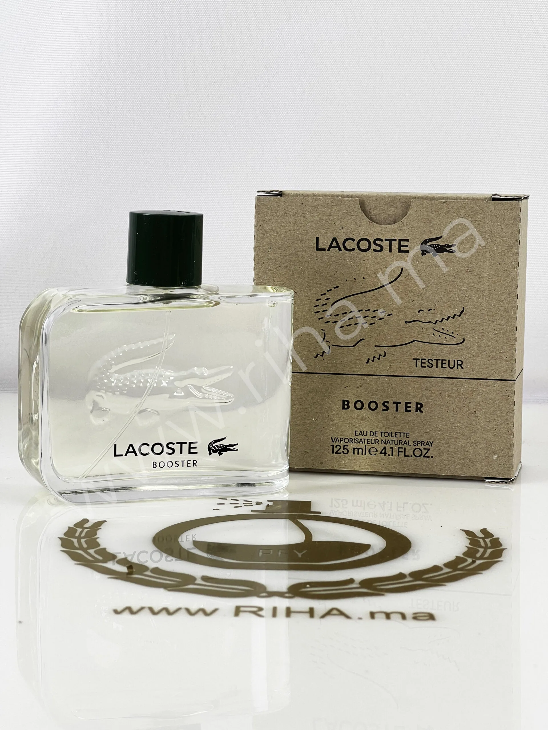 Tester Lacoste Booster eau de toilette 125ml 1 Lacoste Booster eau de toilette prix maroc