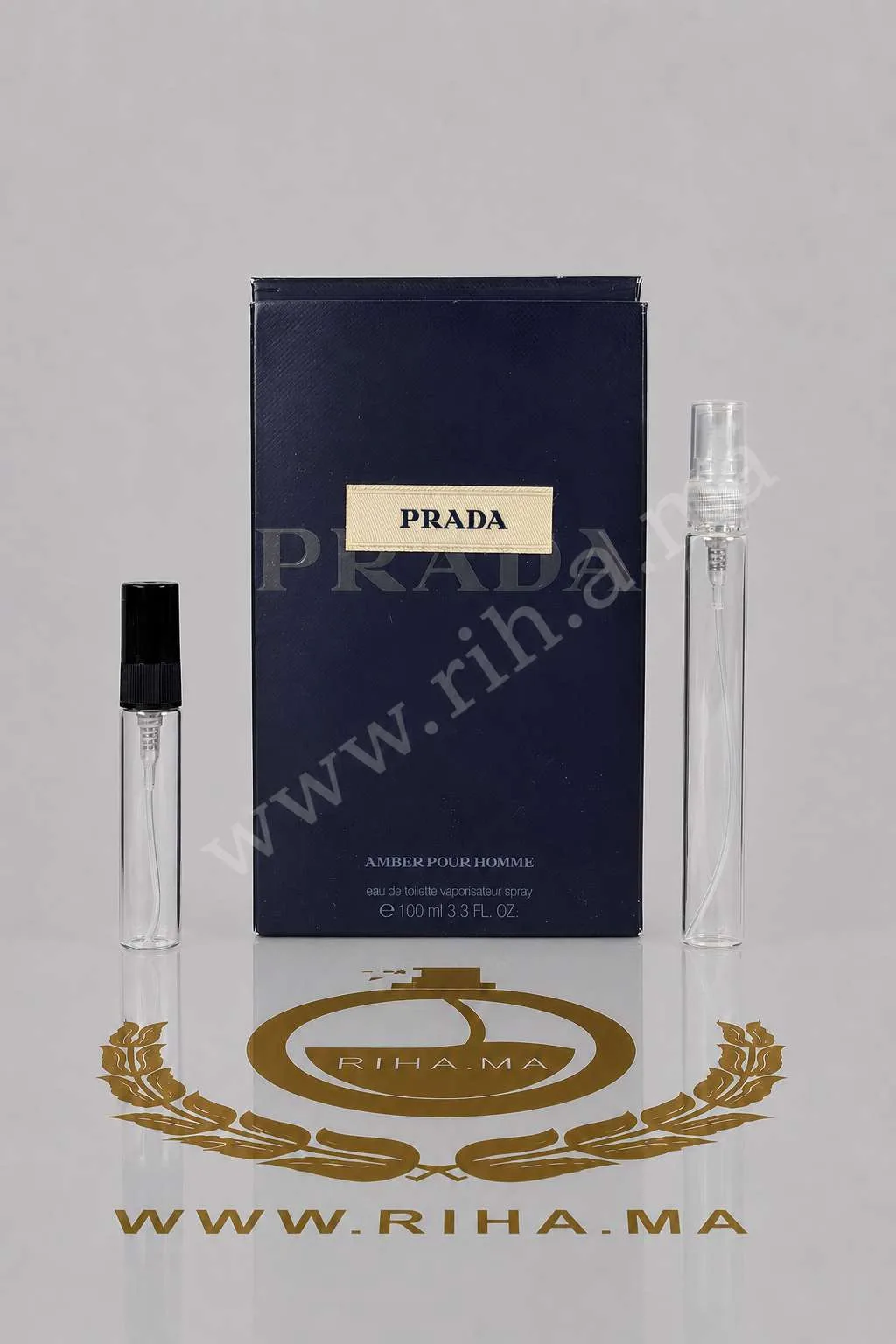 Prada Amber eau de toilette pour homme prix maroc