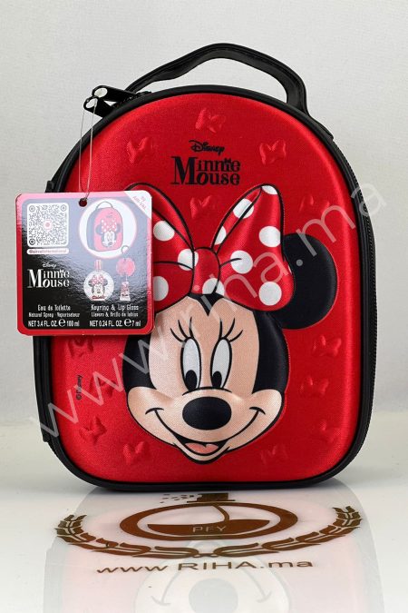 Minnie Mouse eau de Toilette 100ml llavero & brillo de labios prix maroc
